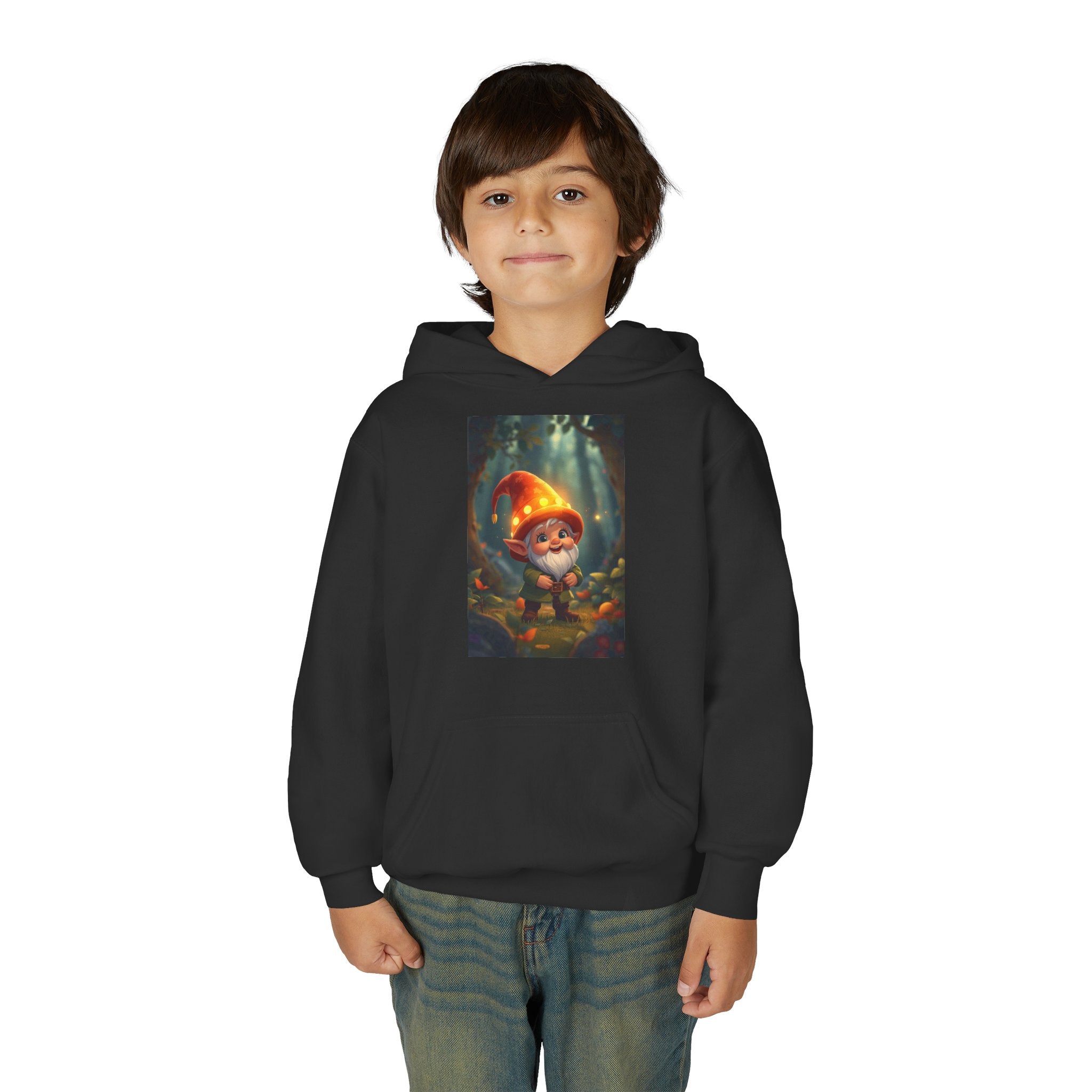 Kids Cute Gnome Hoodie - Magic Storybook Graphic Sweatshirt