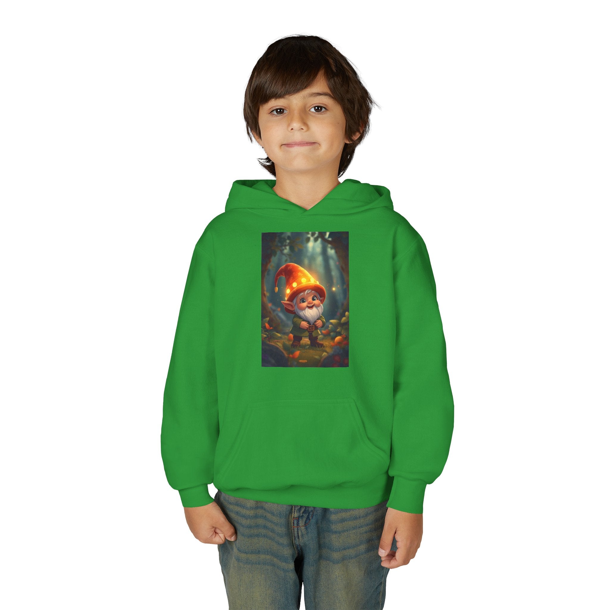 Kids Cute Gnome Hoodie - Magic Storybook Graphic Sweatshirt