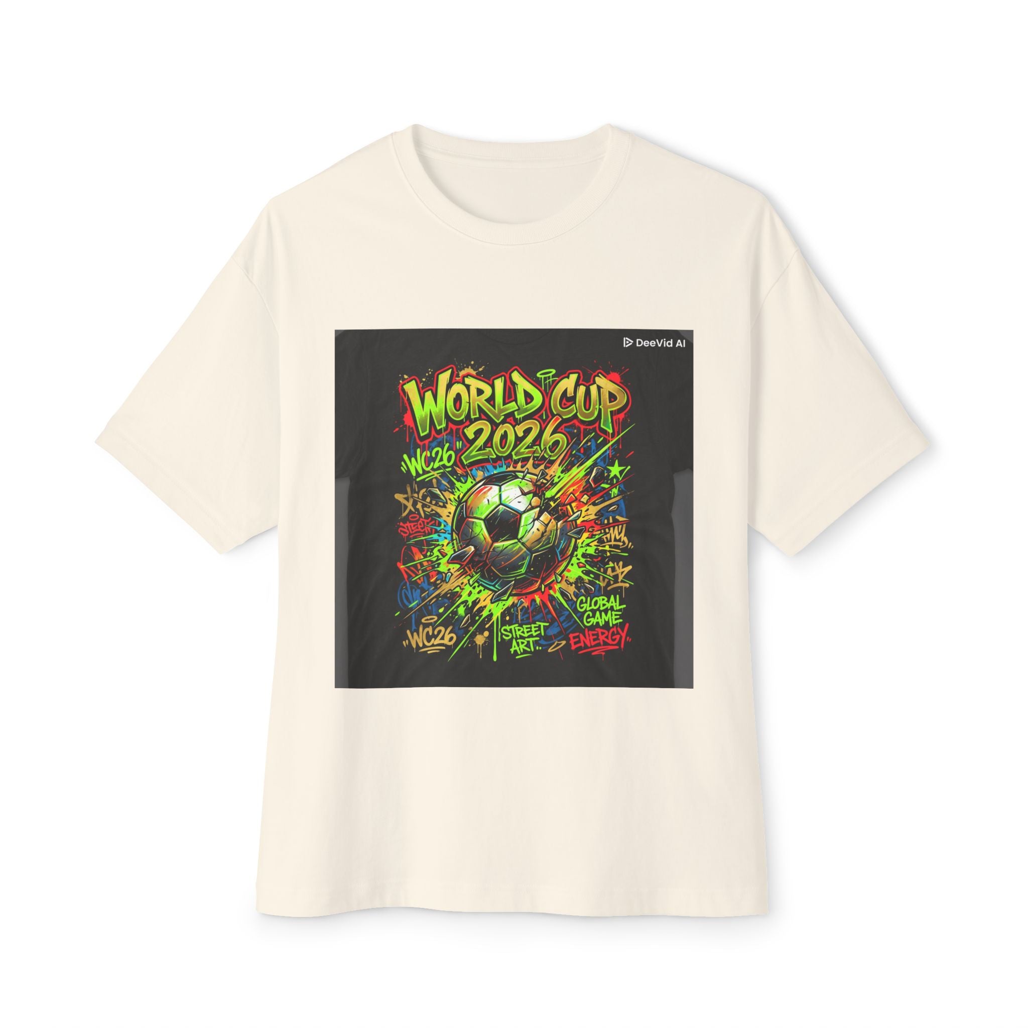 World Cup 2026 Soccer Tee — Vibrant Graphic Football Fan Shirt