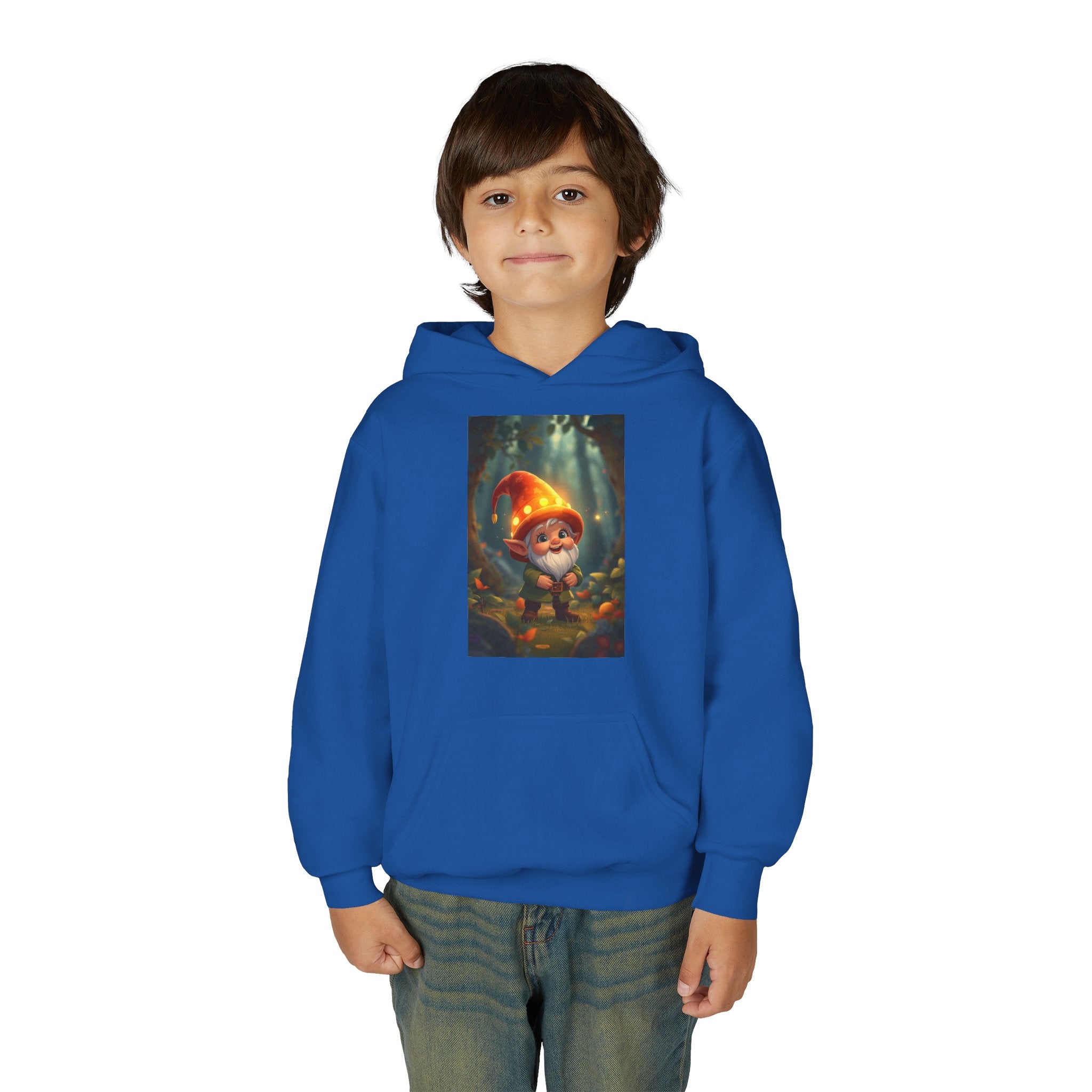 Kids Cute Gnome Hoodie - Magic Storybook Graphic Sweatshirt