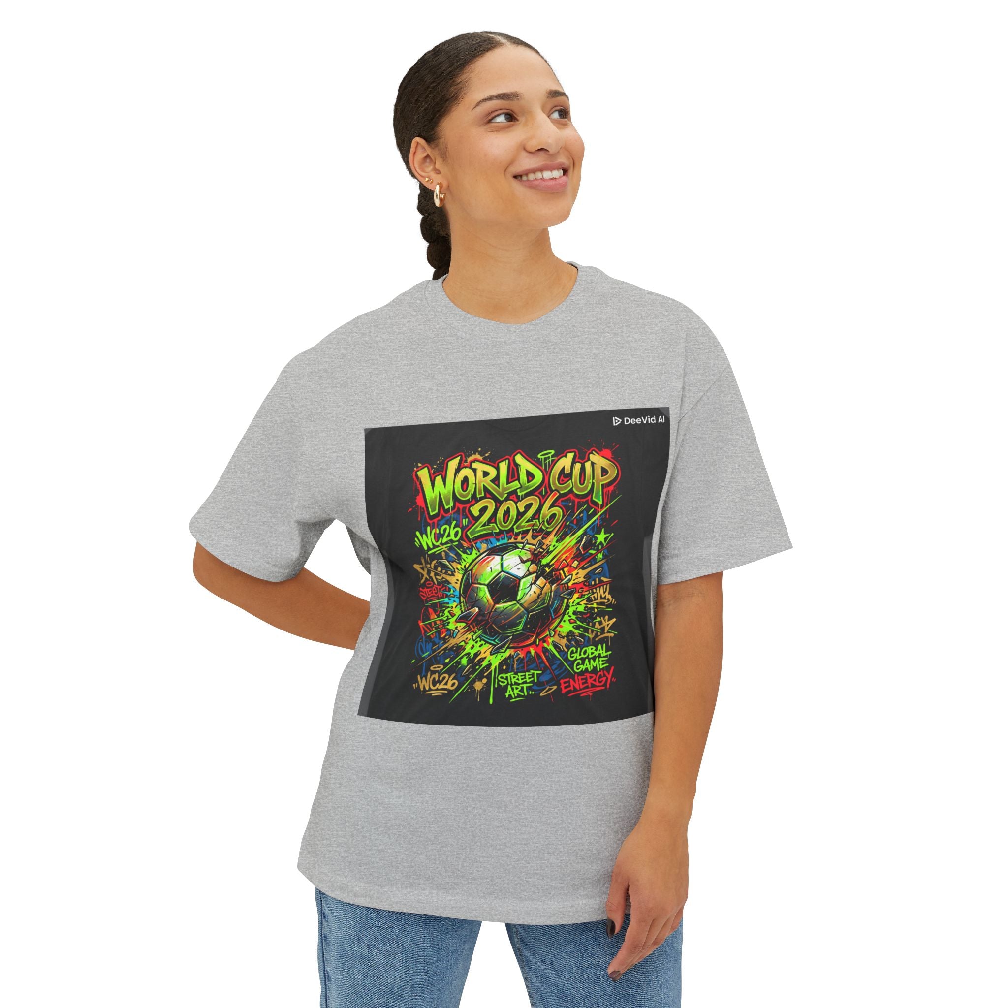 World Cup 2026 Soccer Tee — Vibrant Graphic Football Fan Shirt