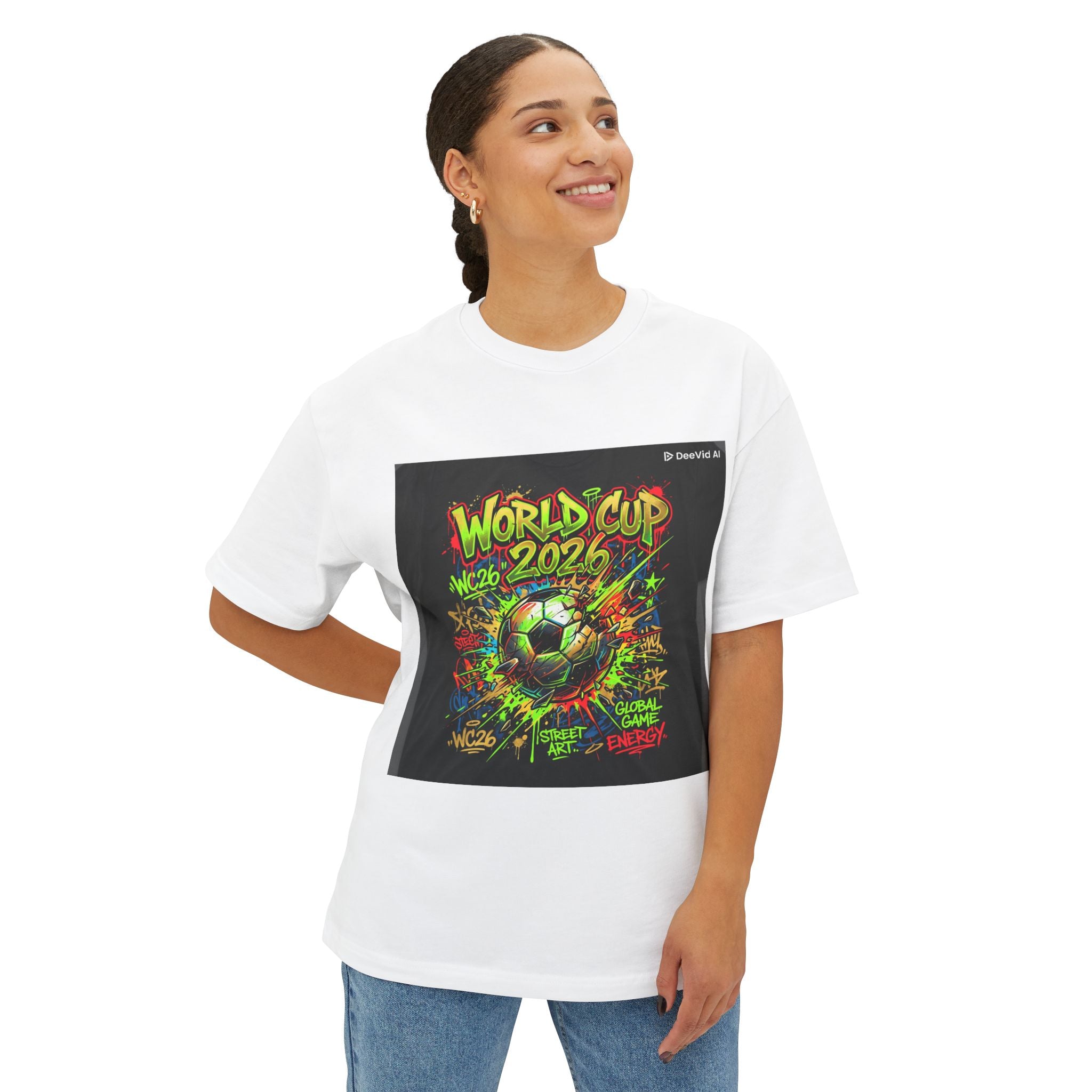 World Cup 2026 Soccer Tee — Vibrant Graphic Football Fan Shirt