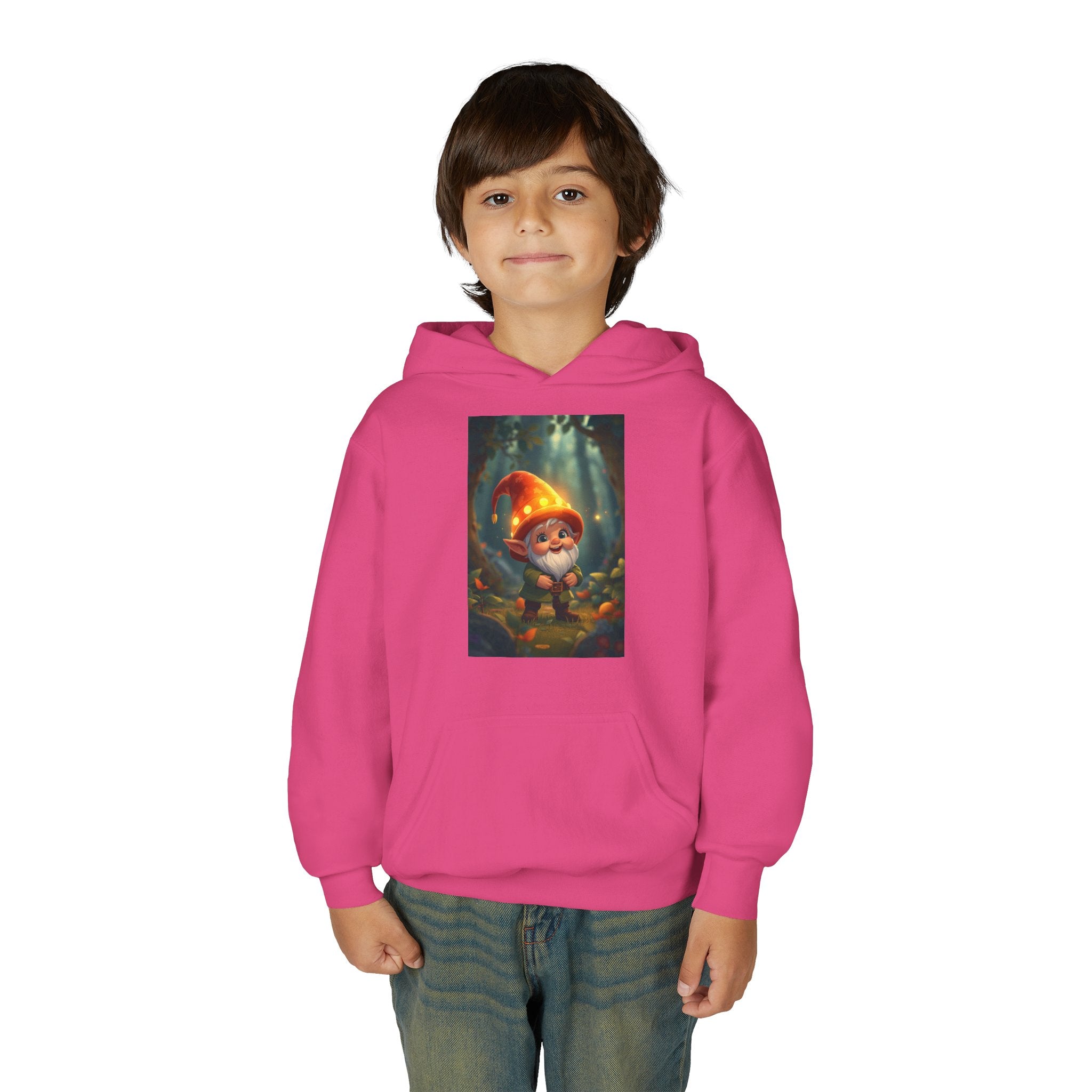 Kids Cute Gnome Hoodie - Magic Storybook Graphic Sweatshirt