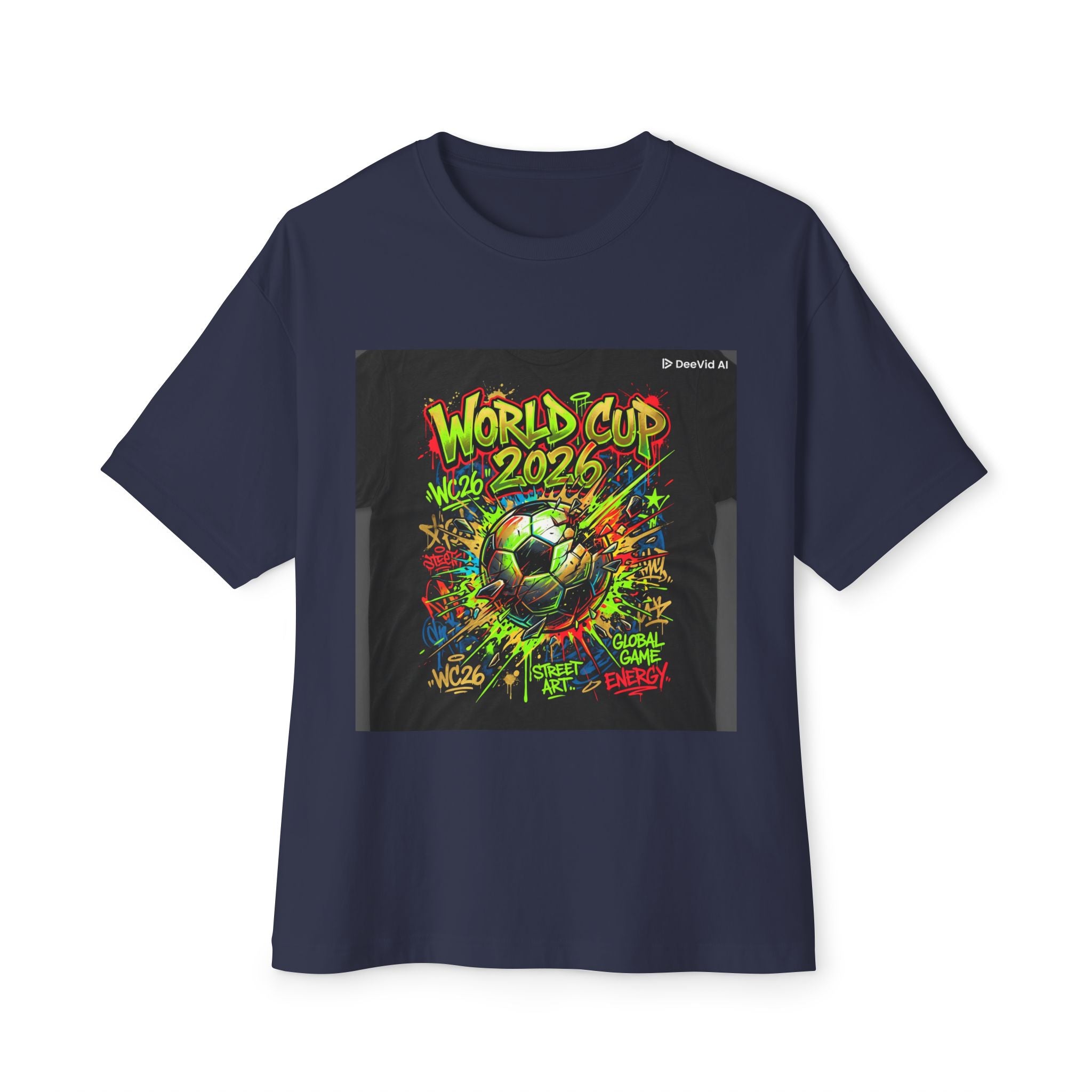 World Cup 2026 Soccer Tee — Vibrant Graphic Football Fan Shirt