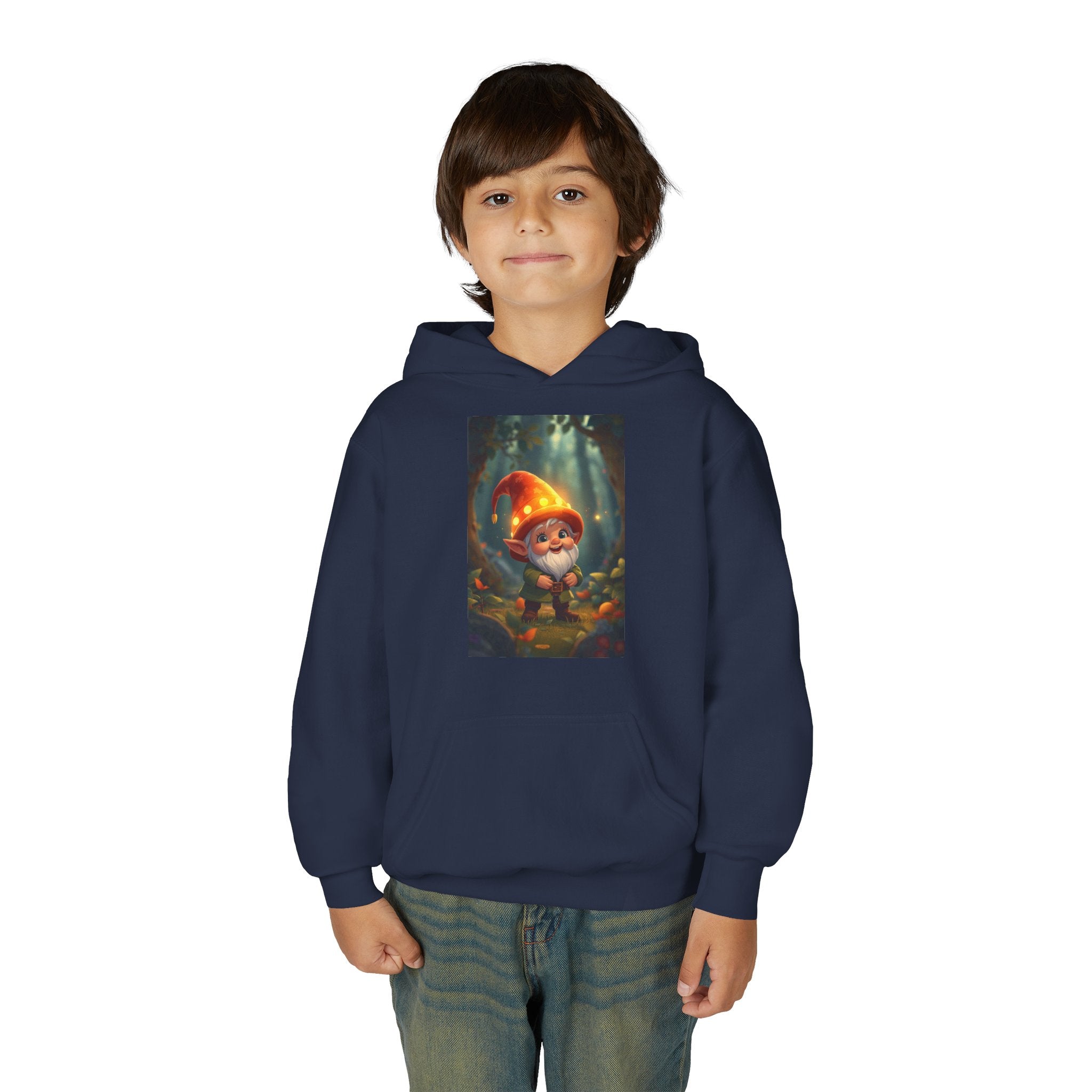 Kids Cute Gnome Hoodie - Magic Storybook Graphic Sweatshirt