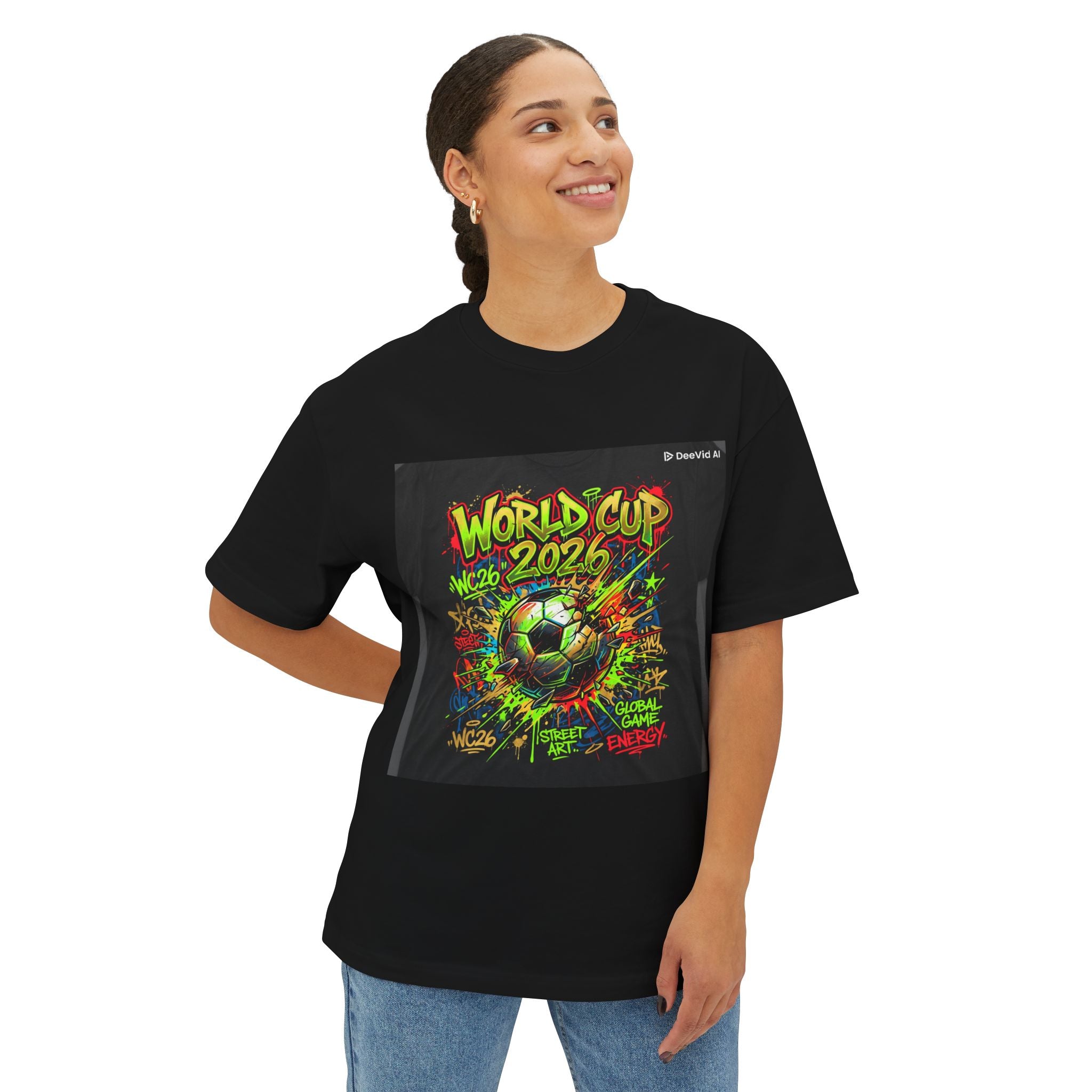 World Cup 2026 Soccer Tee — Vibrant Graphic Football Fan Shirt