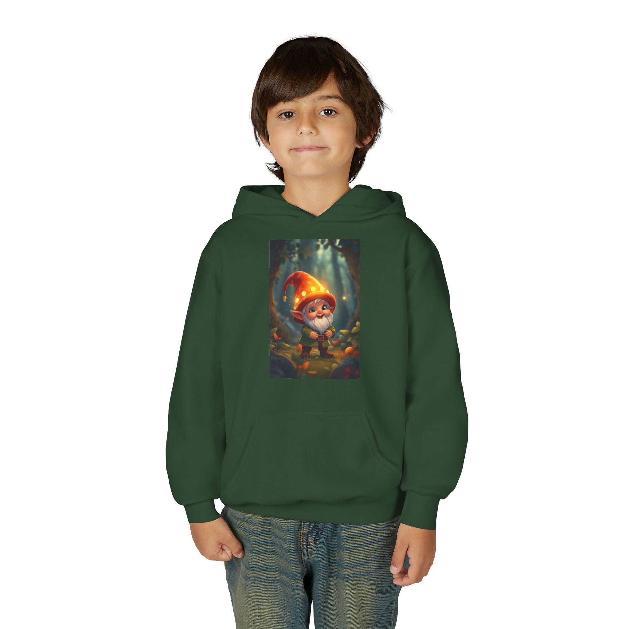 Kids Cute Gnome Hoodie - Magic Storybook Graphic Sweatshirt