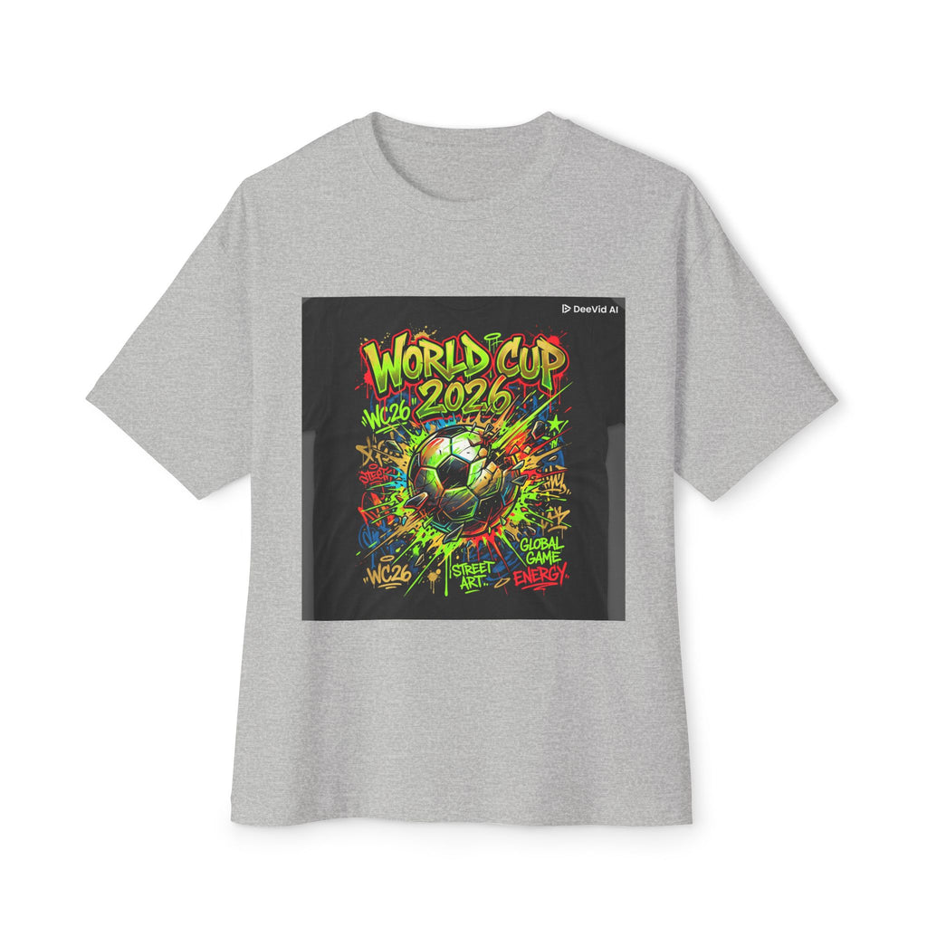 World Cup 2026 Soccer Tee — Vibrant Graphic Football Fan Shirt