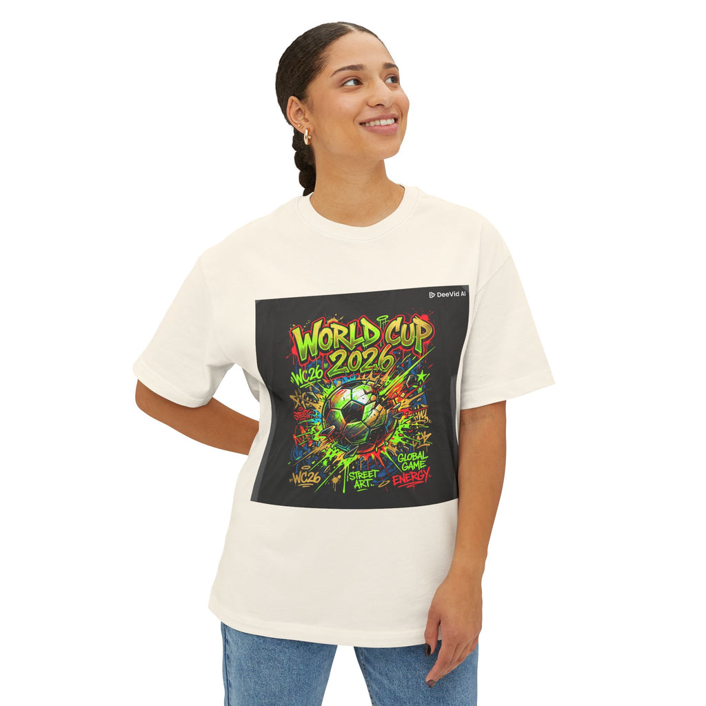 World Cup 2026 Soccer Tee — Vibrant Graphic Football Fan Shirt
