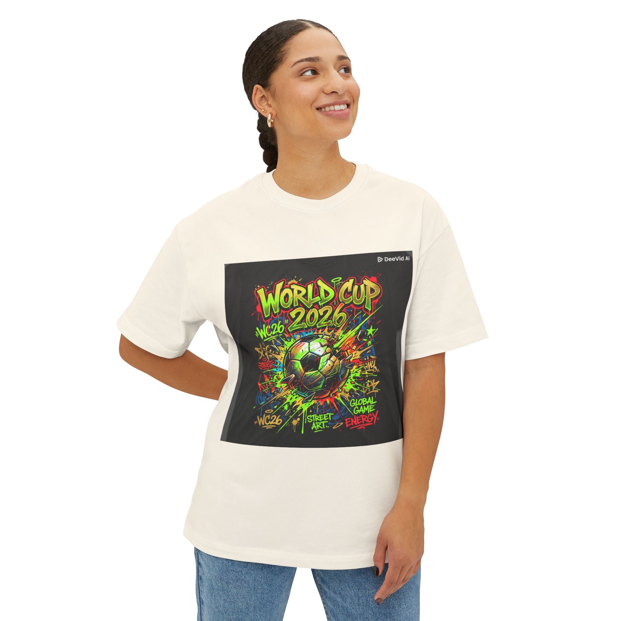 World Cup 2026 Soccer Tee — Vibrant Graphic Football Fan Shirt