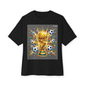 World Cup Trophy Soccer T-Shirt — Gold Cup Design for Football Fans