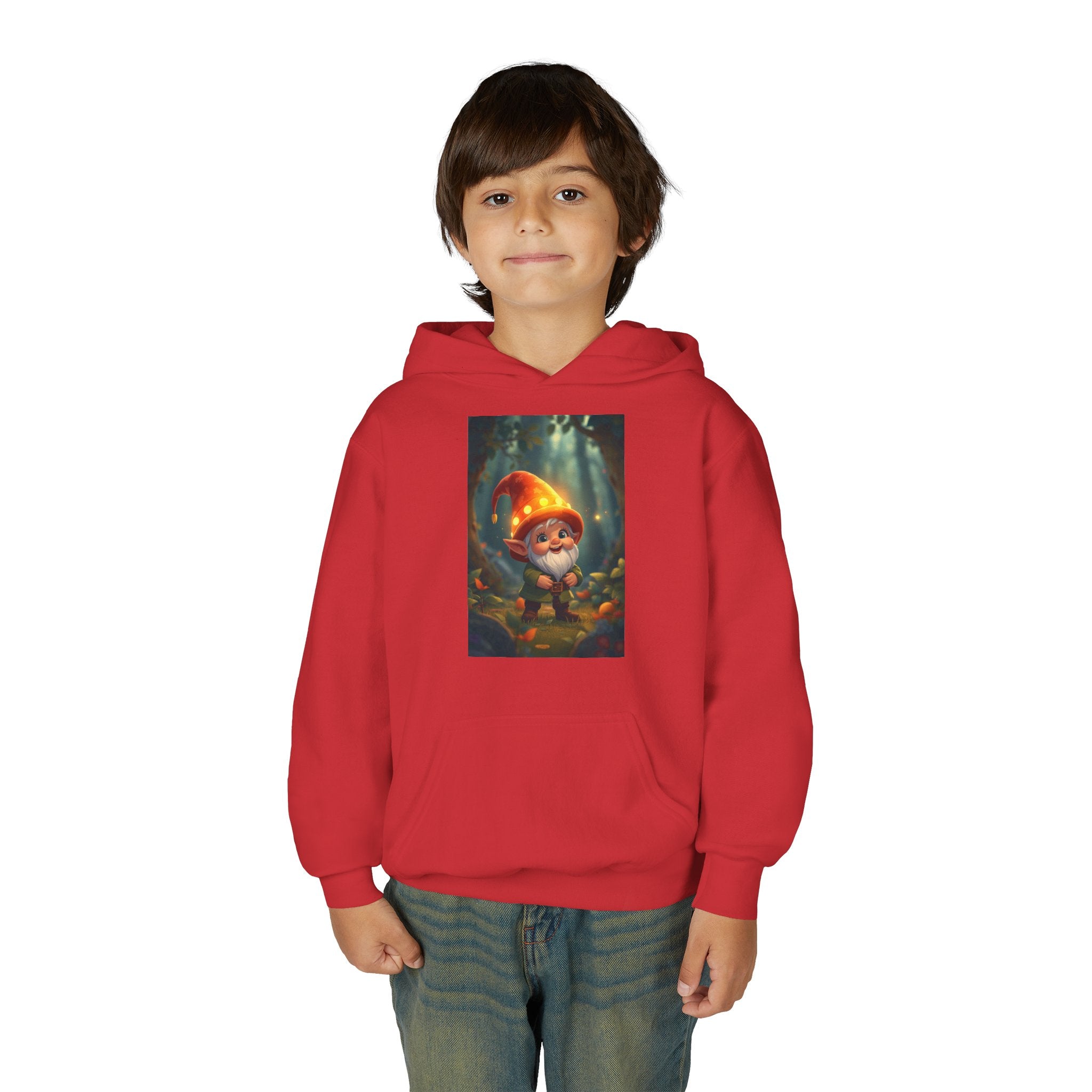 Kids Cute Gnome Hoodie - Magic Storybook Graphic Sweatshirt